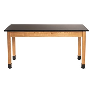 SLT Series Science Lab Table w/ Chemical-Resistant Top (24" W x 72" L x 30" H)