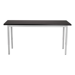 Steel Frame Science Lab Table w/ Chemical Resistant Top - Adjustable Height (24" W x 60" L)