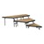 Pie-Shaped Riser Unit w/ Hardboard Deck