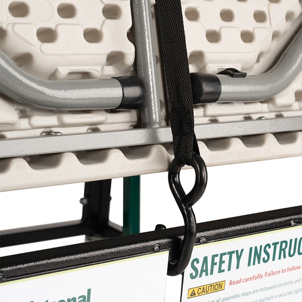 Table Assist Dolly - Safety Strap Detail