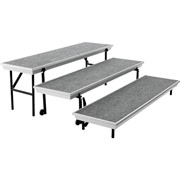 Transport Choral Risers w/ Carpet Deck