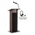 Power Plus Floor Lectern w/ Wireless Headset Mic