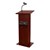 Power Plus Floor Lectern w/ Wireless Headset Mic