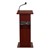 Power Plus Floor Lectern w/ Wireless Headset Mic