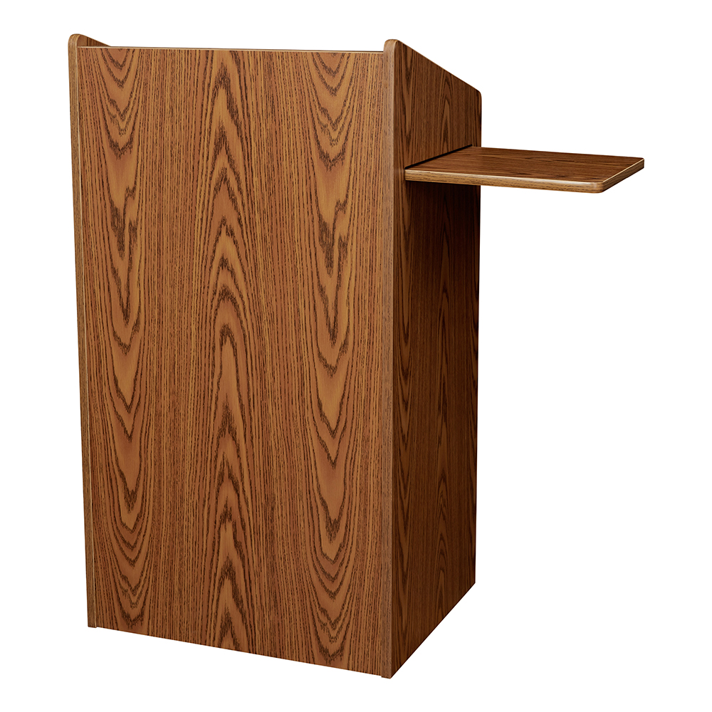 Aristocrat Floor Lectern - Medium Oak