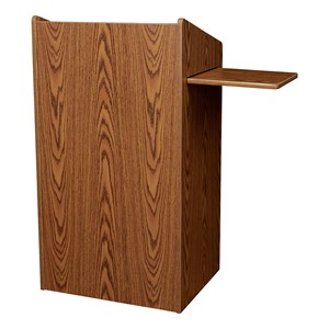 Aristocrat Floor Lectern - Medium Oak