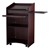 Aristocrat Floor Lectern - Mahogany
