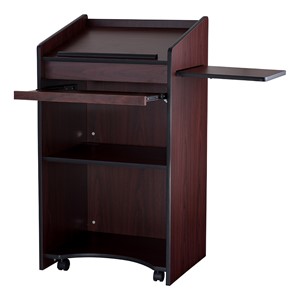 Aristocrat Floor Lectern - Mahogany