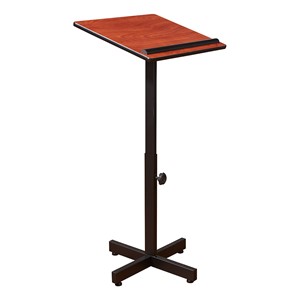 Adjustable-Height Podium Stand