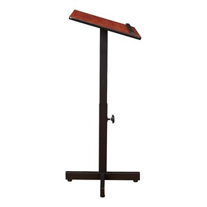 Adjustable-Height Podium Stand