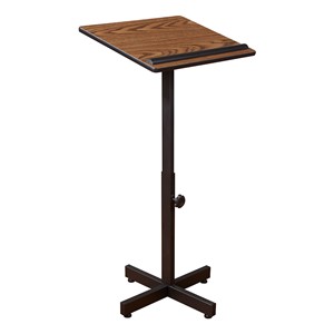 Adjustable-Height Podium Stand