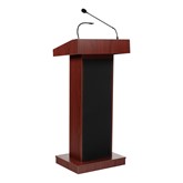 Orator Floor Lectern w/ Wired Mic