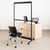 Clear Healthcare Single Panel Room Divider