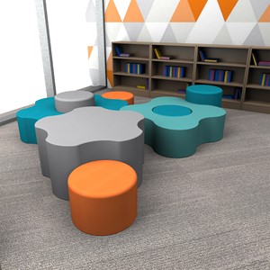 Three Shelf Bookcase (36" H)