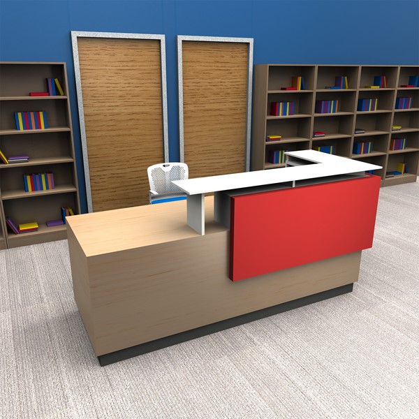 Five Shelf Bookcase (72" H)