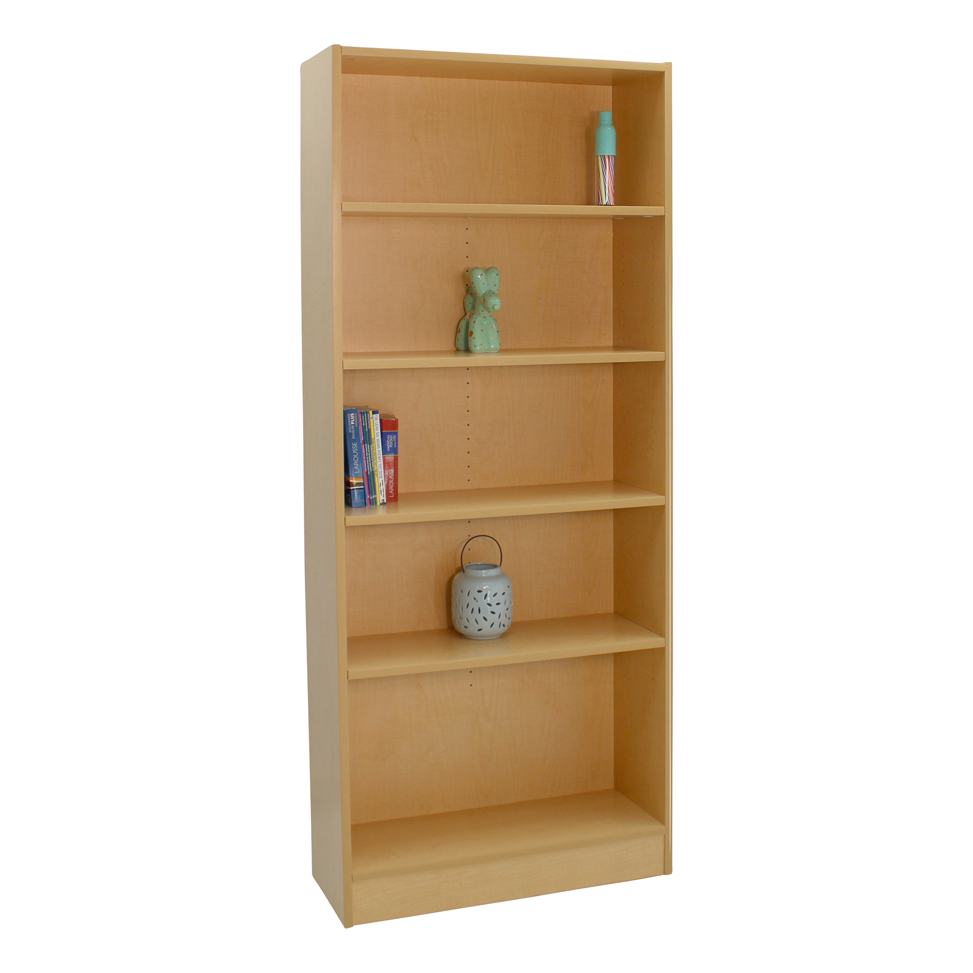 Five Shelf Bookcase (72" H)