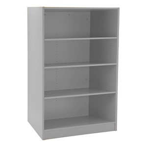 Norwood Heavy-Duty Gray Series Double-Sided Bookcase