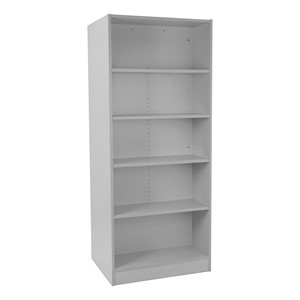 Norwood Heavy-Duty Gray Series Double-Sided Bookcase