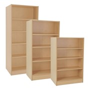 Norwood Heavy-Duty Maple Series Double-Sided Bookcase