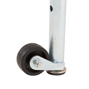 Adjustable-Height Portable Stage w/ Hardboard Deck - Caster