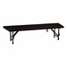 Tapered Standing Choral Riser Section w/ Carpet Deck (66" L x 18" D x 16" H)