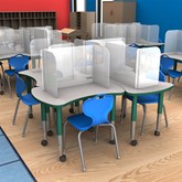 Tabletop C-Shape Divider