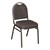 250 Series Stack Chair w/ 2 1/2" Thick Seat - Dark Gray Fabric w/ Silvervein Frame