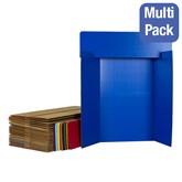 Assorted-Color Corrugated Project Boards w/ Headers