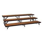 Straight Standing Choral Risers w/ Hardboard Deck