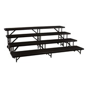 Straight Standing Choral Risers w/ Carpet Deck