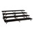 Straight Standing Choral Risers w/ Carpet Deck - Four Level (32" H)