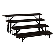 Tapered Standing Choral Risers w/ Carpet Deck
