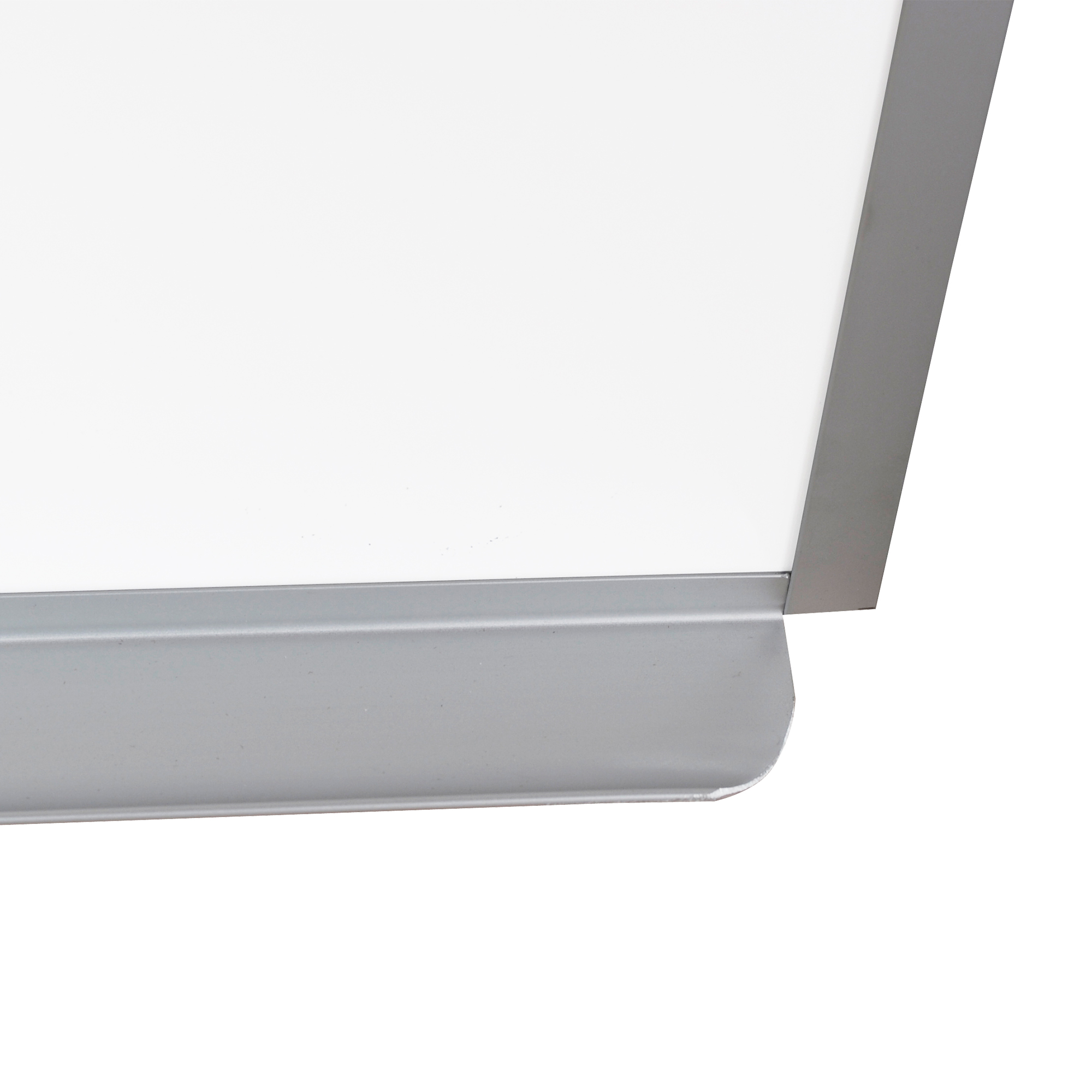Heavy-Duty Porcelain Steel Magnetic Dry Erase Board w/ Aluminum Frame & Maprail (8' W x 4' H)