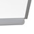 Heavy-Duty Porcelain Steel Magnetic Dry Erase Board w/ Aluminum Frame & Maprail (8' W x 4' H)