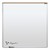 Heavy-Duty Porcelain Steel Magnetic Dry Erase Board w/ Aluminum Frame & Maprail (4' W x 4' H)