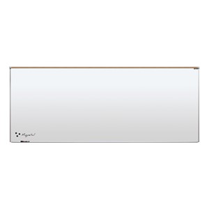 Heavy-Duty Porcelain Steel Magnetic Dry Erase Board w/ Aluminum Frame & Maprail (10' W x 4' H)