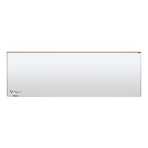 Heavy-Duty Porcelain Steel Magnetic Dry Erase Board w/ Aluminum Frame & Maprail (12' W x 4' H)