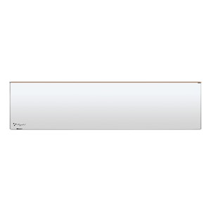 Heavy-Duty Porcelain Steel Magnetic Dry Erase Board w/ Aluminum Frame & Maprail (16' W x 4' H)