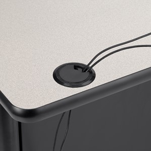 Double-Pedestal Teacher Desk
