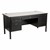Double-Pedestal Teacher Desk - Gray Nebula