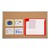 Economy Natural Cork Bulletin Board w/ Aluminum Frame