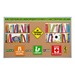 Economy Natural Cork Bulletin Board w/ Aluminum Frame