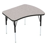 Amoeba Collaborative Desk w/ Laminate Top
