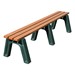 Recycled Plastic Flat Park Bench