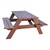 Recycled Plastic Picnic Table (4' L)