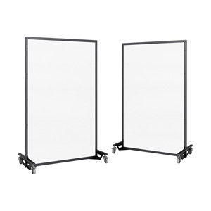 Portable Ballistic Partition (6' 6" H x 4' W) - Magnetic Dry Erase Board