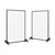 Portable Ballistic Partition (6' 6" H x 4' W) - Magnetic Dry Erase Board
