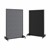 Portable Ballistic Partition (6' 6" H x 4' W) - Tackable Fabric