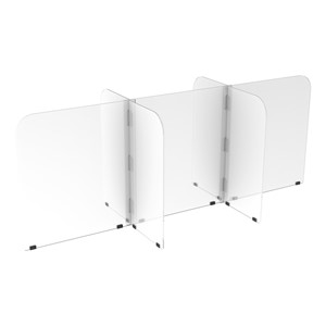 Table Divider Sneeze Guard - Rectangle Table