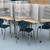 Bi-Fold Desk Top Sneeze Guard w/ Hinges